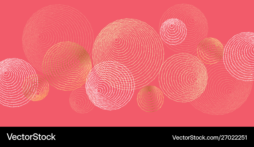 Abstract dotted round lines boho vibes pattern Abstract dotted round lines boho vibes pattern vector image