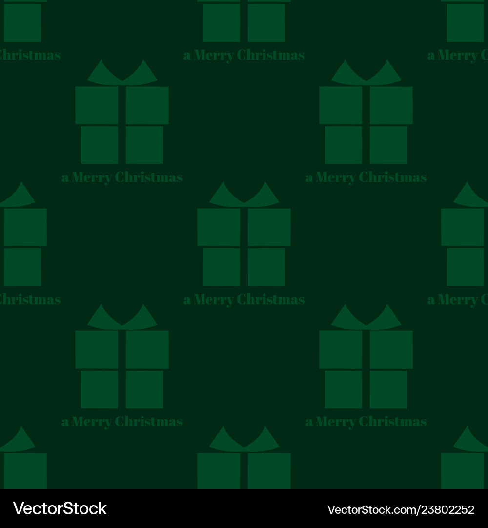 Christmas elements seamless pattern Christmas elements seamless pattern vector image