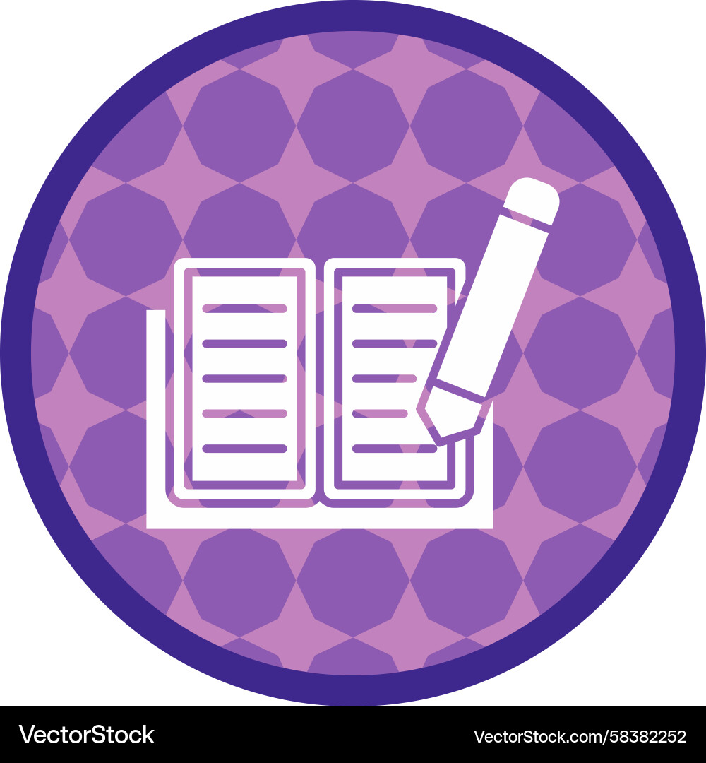 Homework Task Icon Vector Image