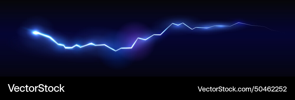Lightning thunderstorm light effect abstract Vector Image