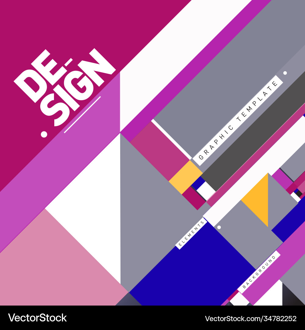 Modern colorful background material design Modern colorful background material design vector image