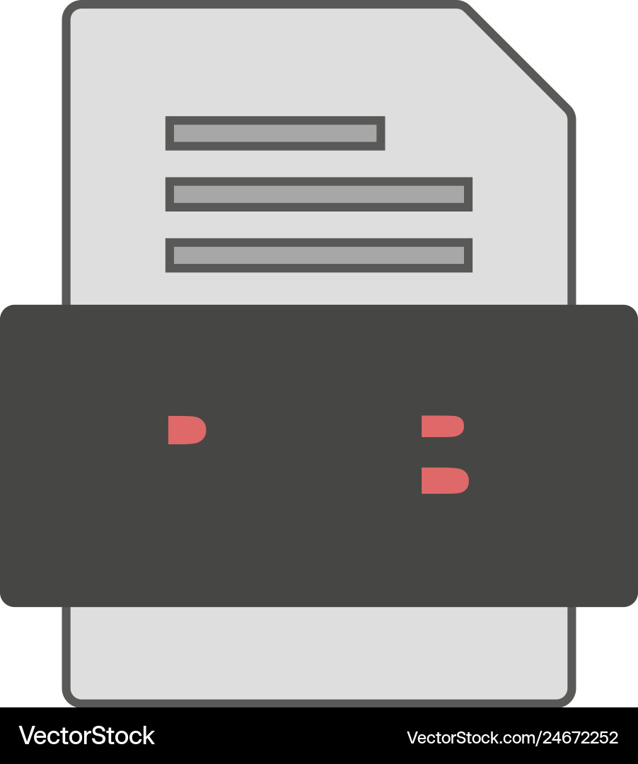 Pub file document icon Vector Image