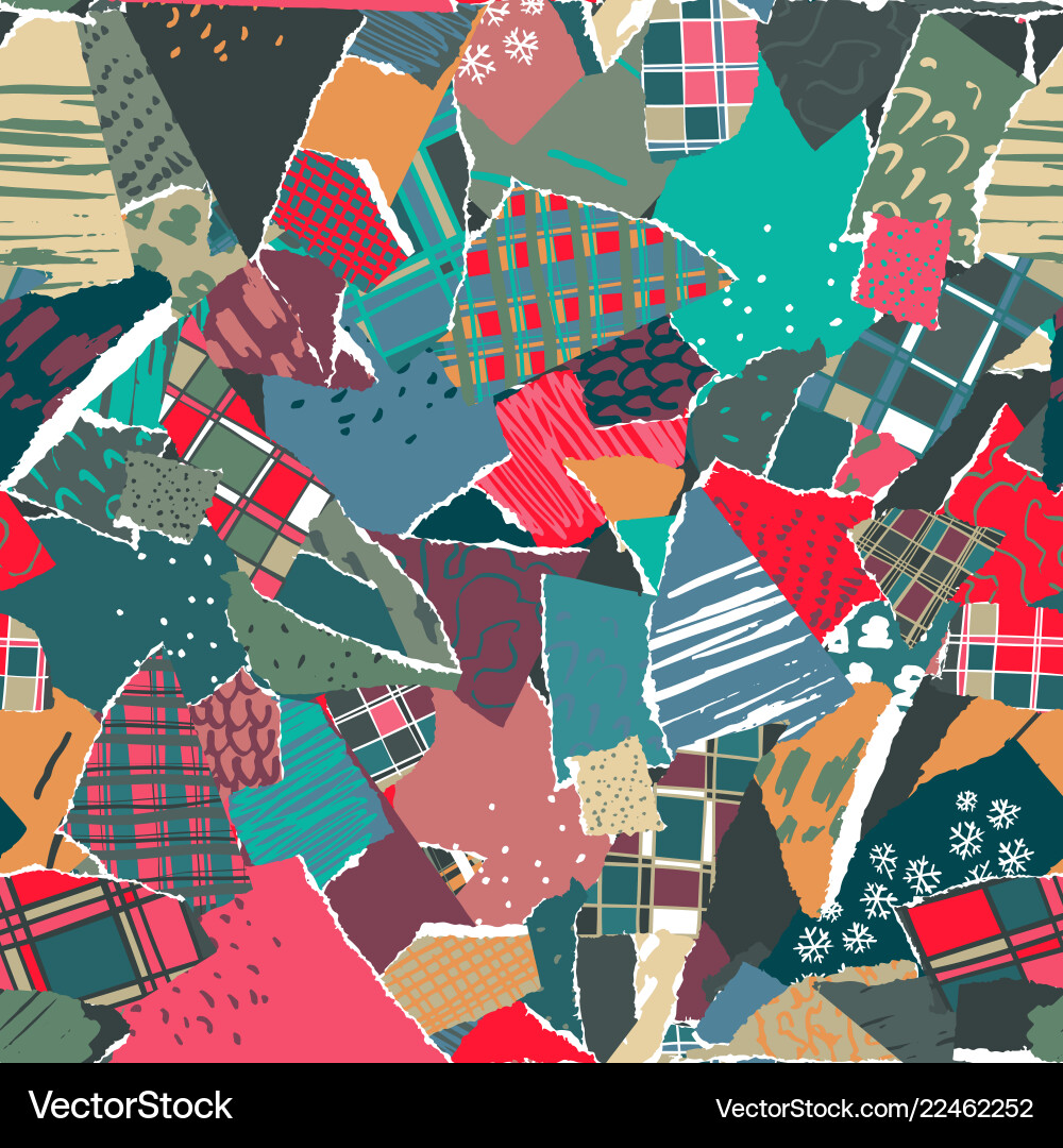 Seamless pattern with colorful abstract Seamless pattern with colorful abstract vector image