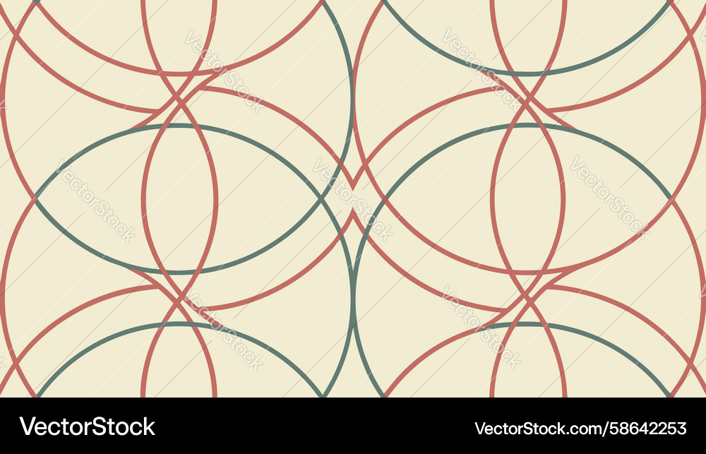 Abstract Circular Pattern Vector Image