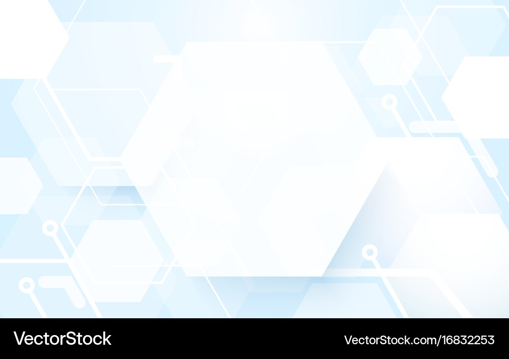 Abstraktes hexagonales Muster vektorbild