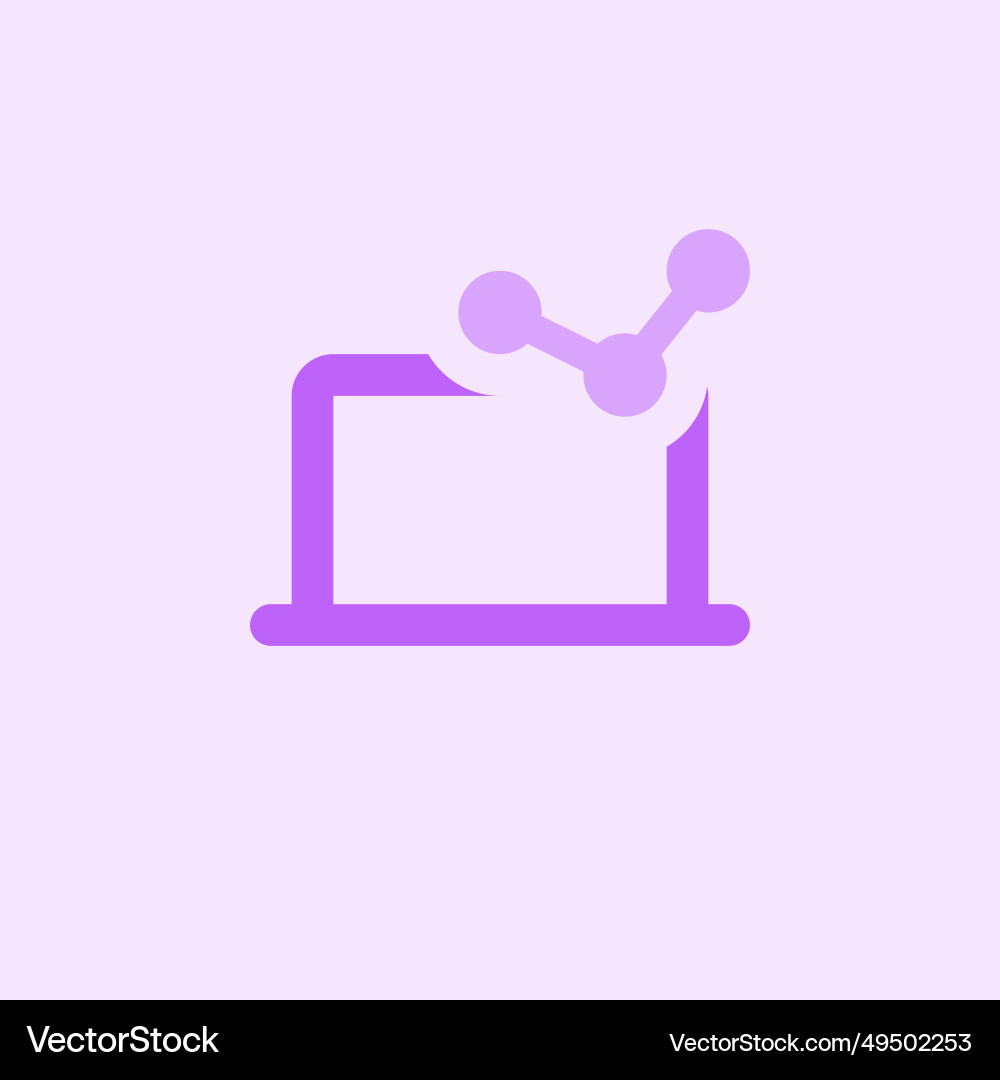 Presenting data clearly through graphical vector image