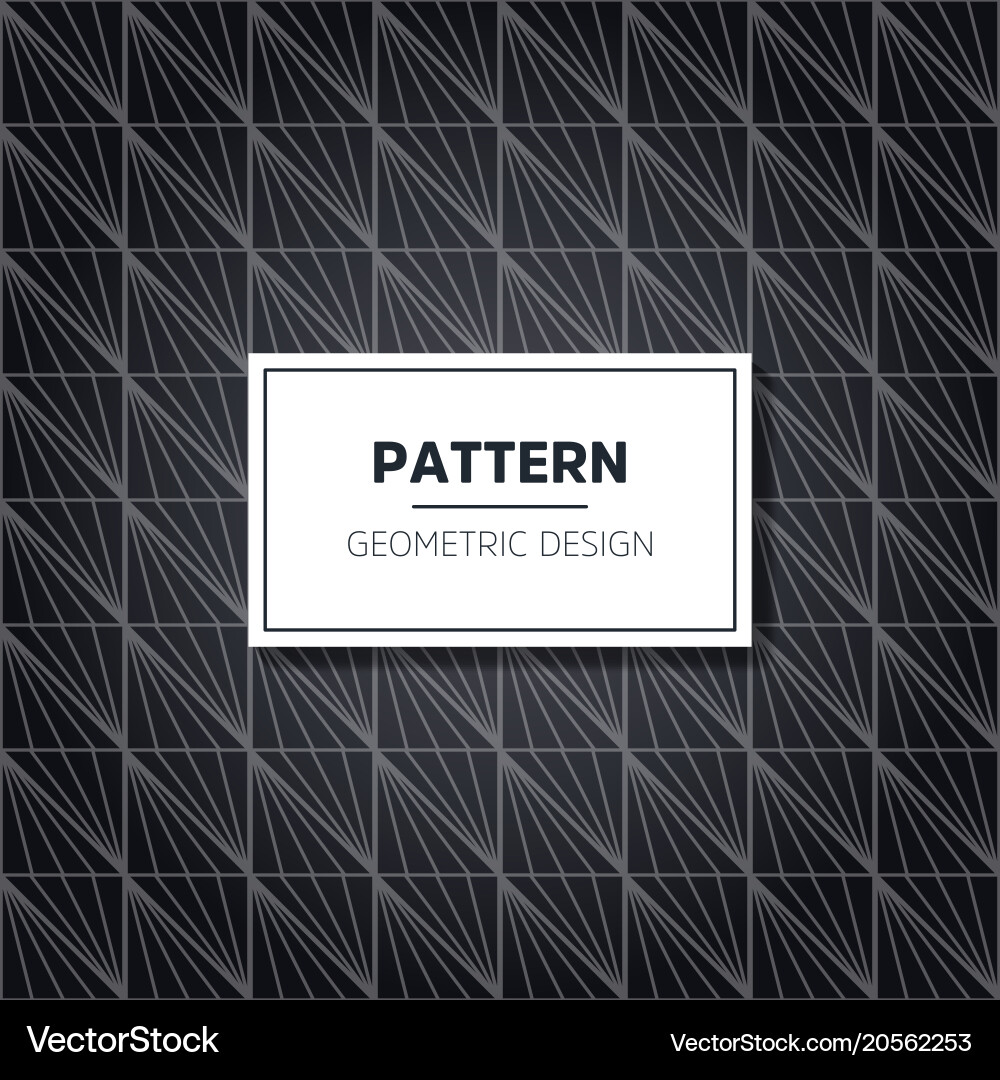 Seamless geometric pattern simple print Vector Image