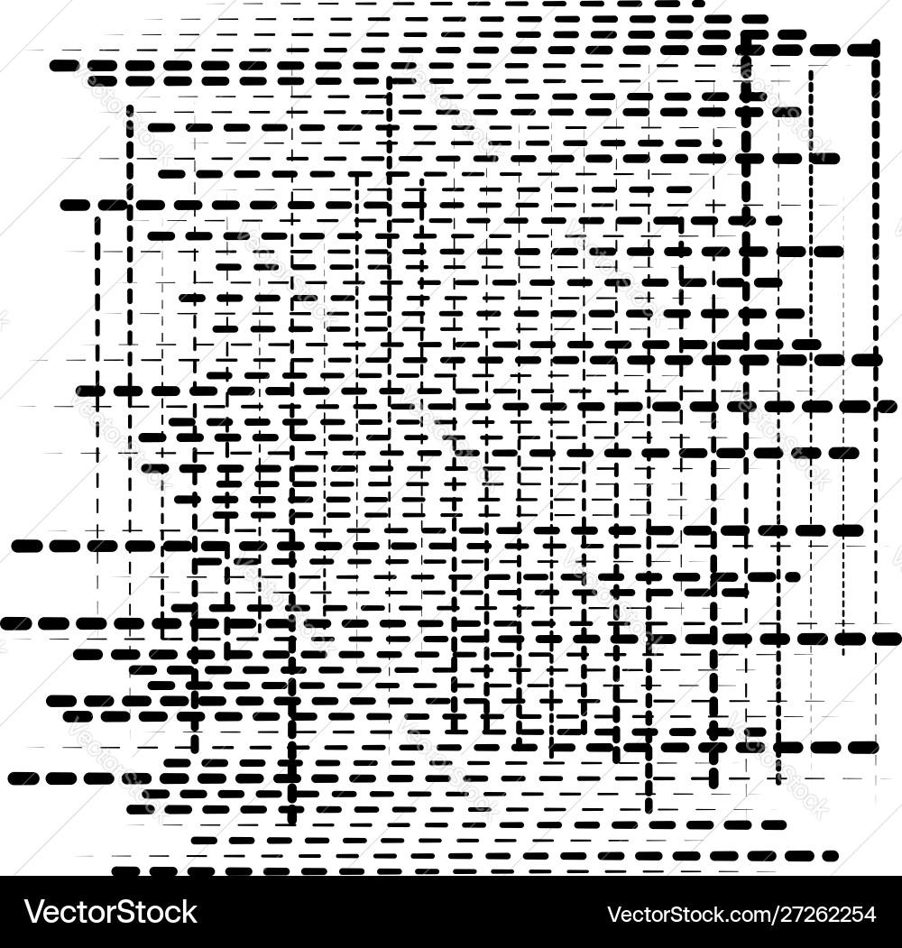 Abstract grid mesh random scatter chunks Abstract grid mesh random scatter chunks vector image