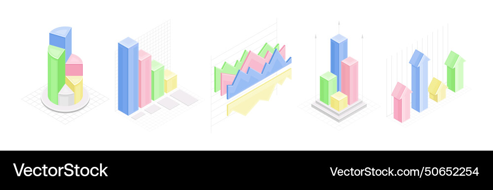 Chart and graph with business finance data Chart and graph with business finance data Vector Image