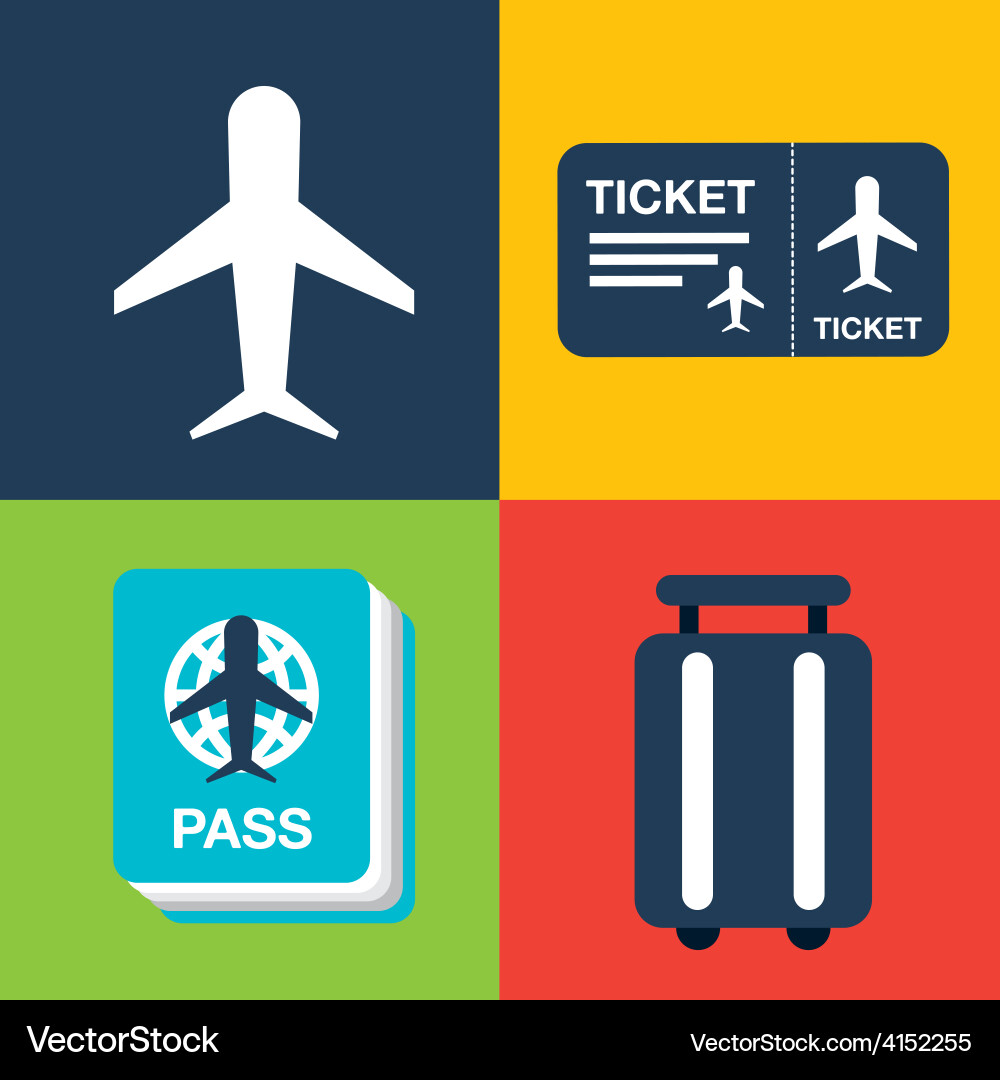 Airport terminal Royalty Free Vector Image - VectorStock