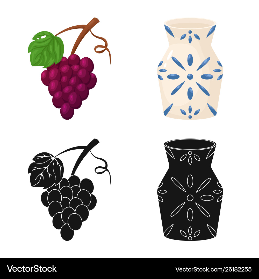 Isolated object and historic symbol collection Isolated object and historic symbol collection Vector Image
