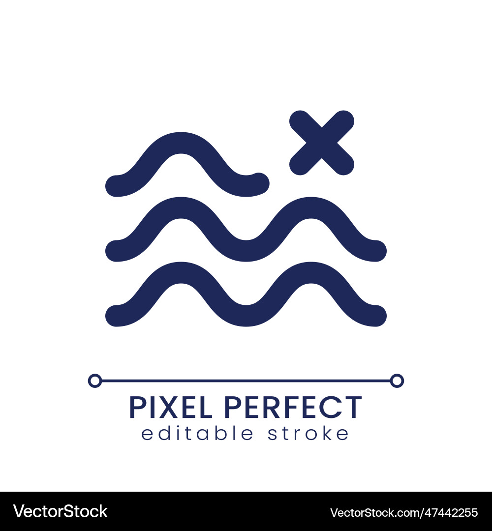 Remove float effect pixel perfect linear ui icon Remove float effect pixel perfect linear ui icon Vector Image