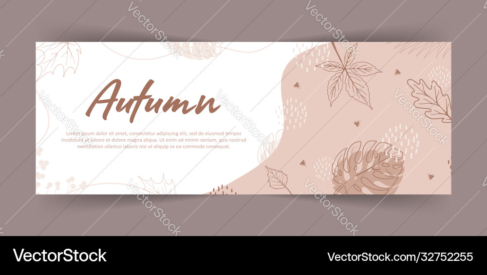 Web banner abstract horizontal background Web banner abstract horizontal background vector image