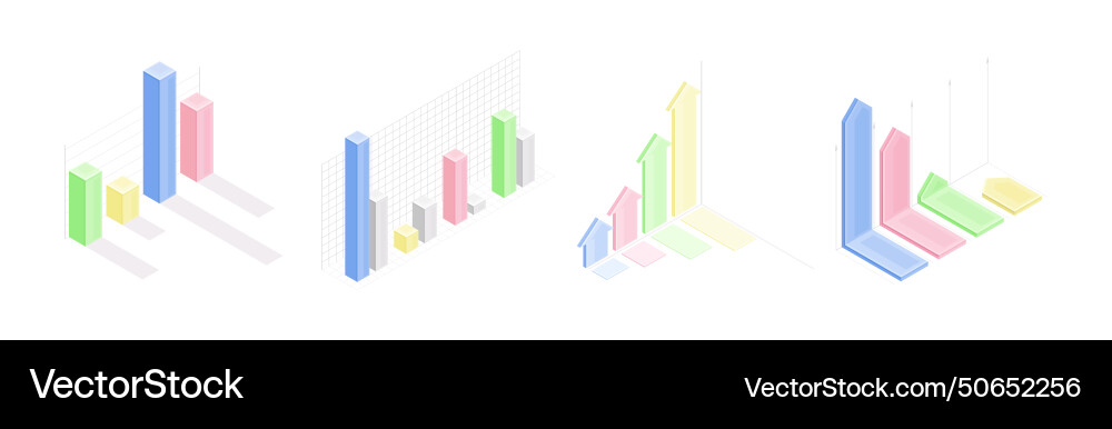 Chart and graph with business finance data Chart and graph with business finance data vector image