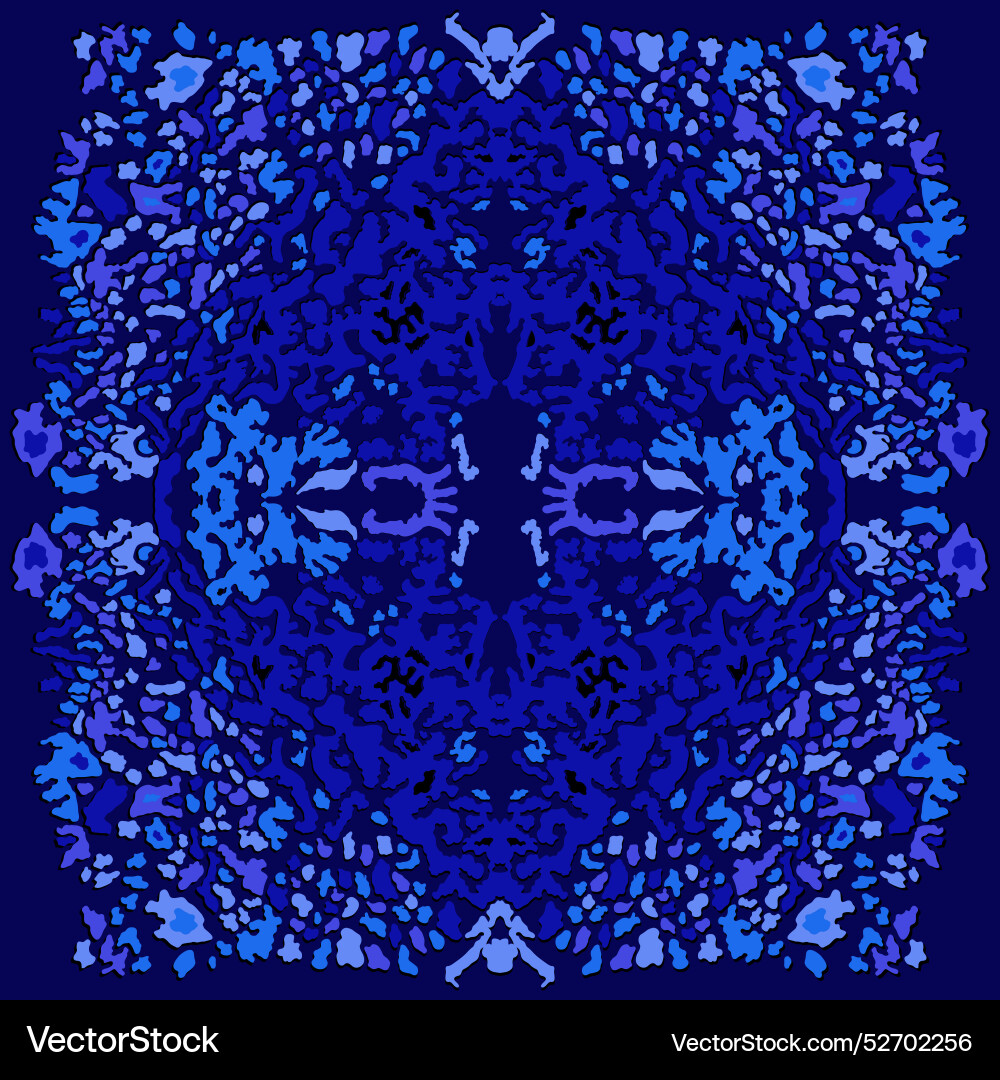 Decorative element - square tile pattern vector image