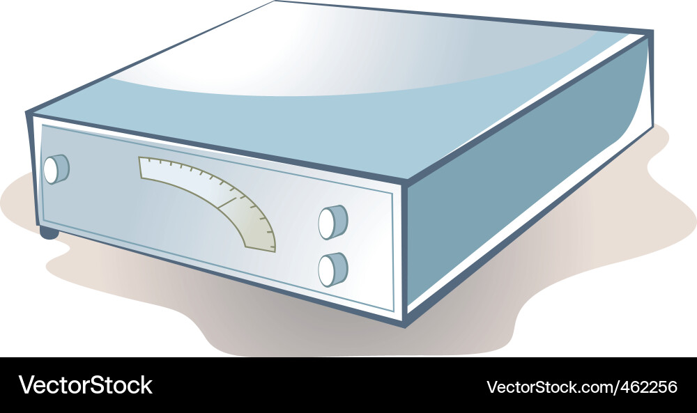 Electric meter Royalty Free Vector Image - VectorStock