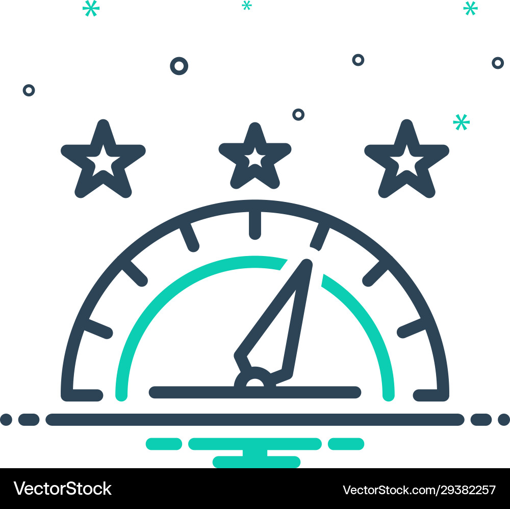 Speedometer Icon - Performance Vector Image