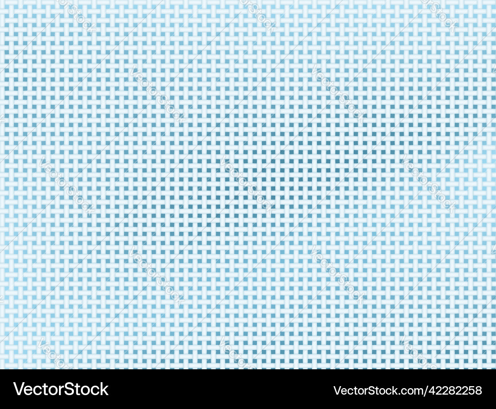 Clean fabric with threads close-up vector image
