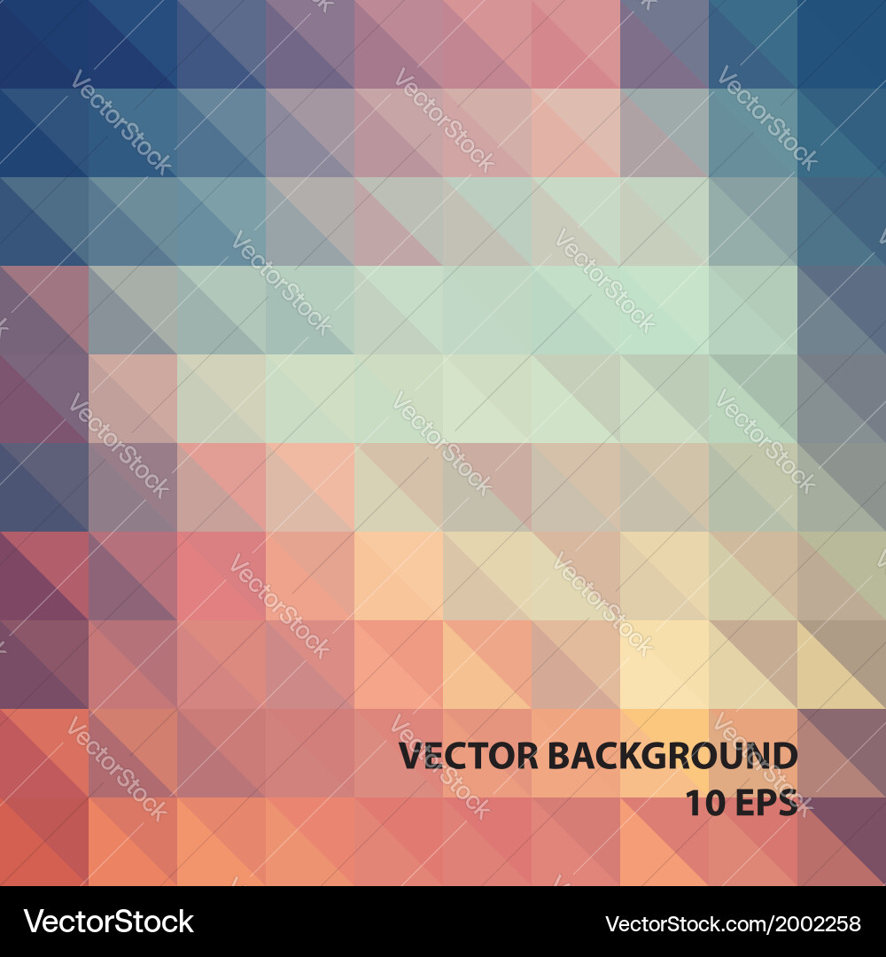 Geometric colorful pattern background vector image