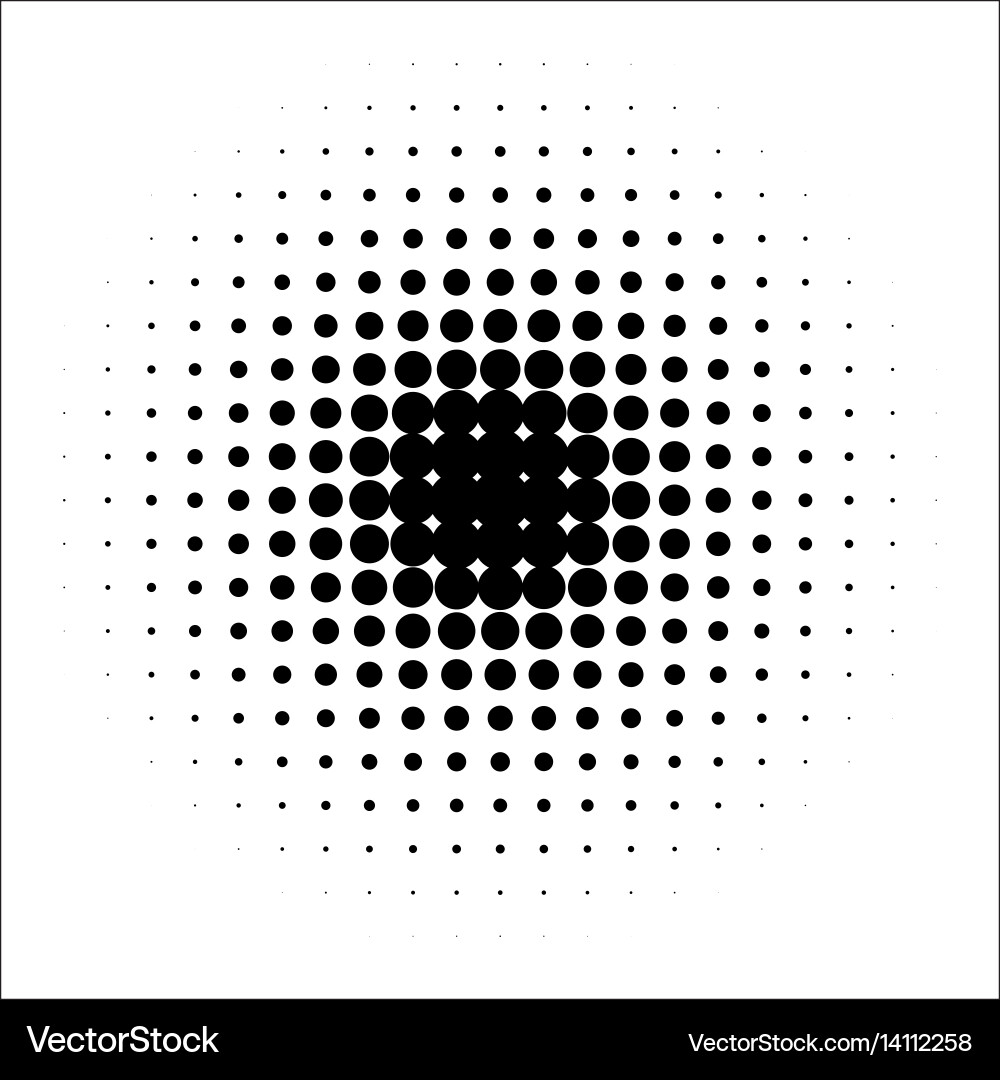 Retro style dotwork background abstract Vector Image