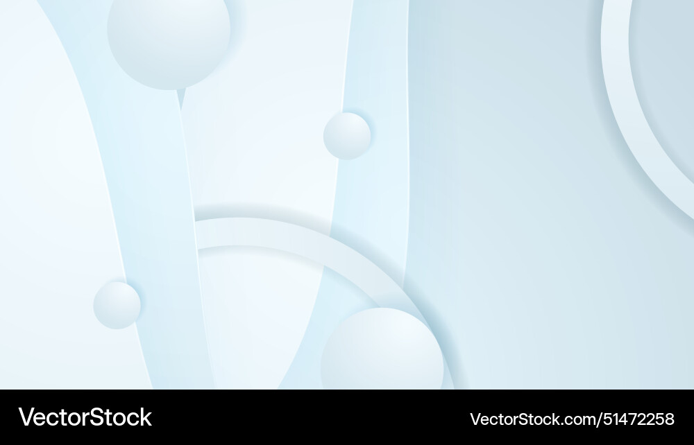 White gradient abstract background with shapes White gradient abstract background with shapes vector image