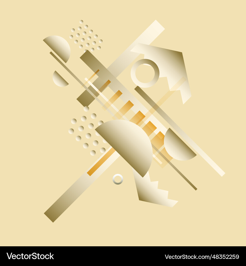 Abstract background with simple elements an image Vector Image