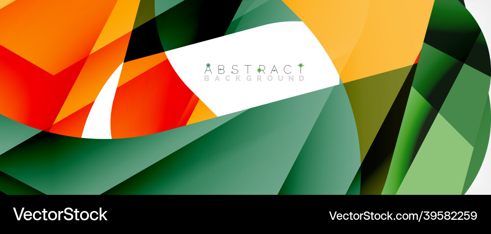 Geometric abstract background - multicolored Geometric abstract background - multicolored Vector Image
