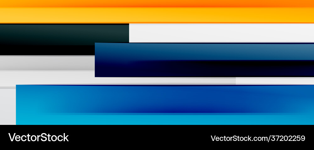 Multicolored lines background design template Vector Image