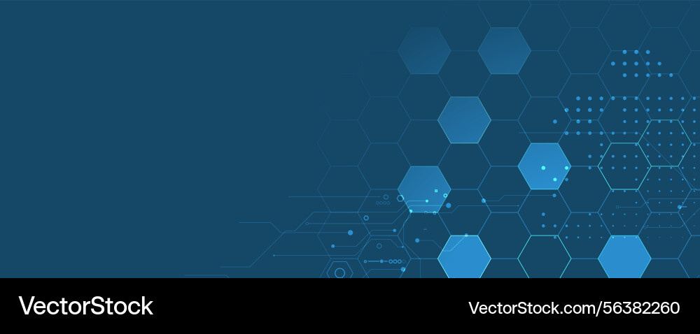 Circuit abstract background for science Vector Image