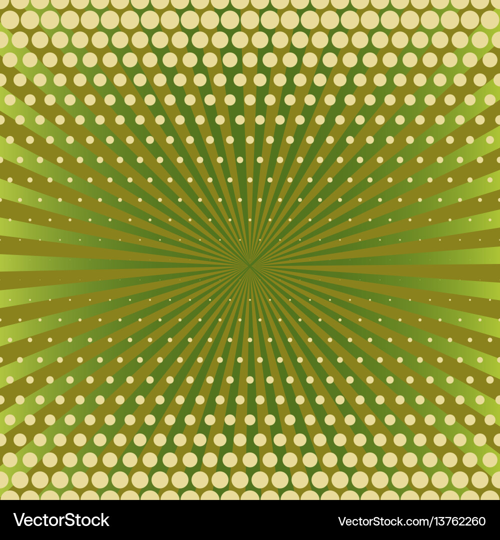 Dynamic Pop Art Background Vector Image