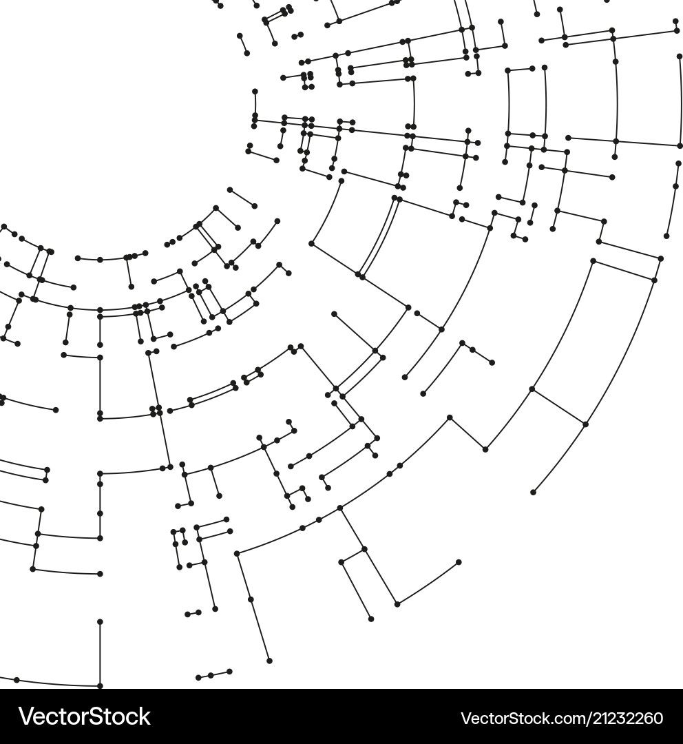 Network Connection Abstract vector image