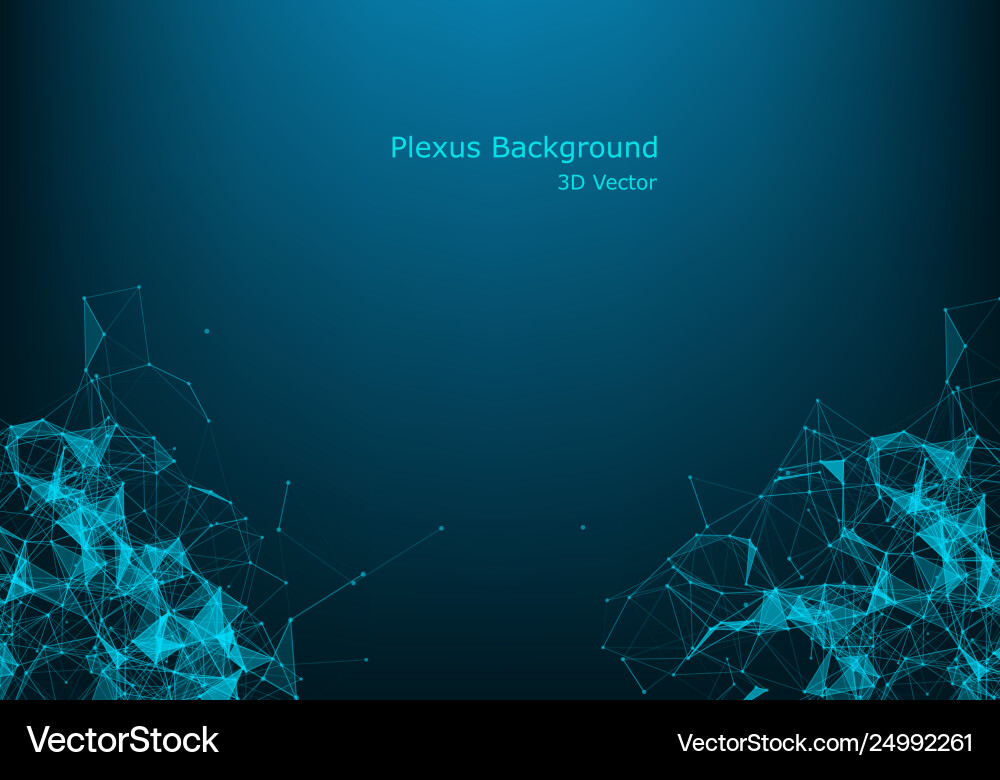 Abstract graphic consisting points lines Abstract graphic consisting points lines vector image