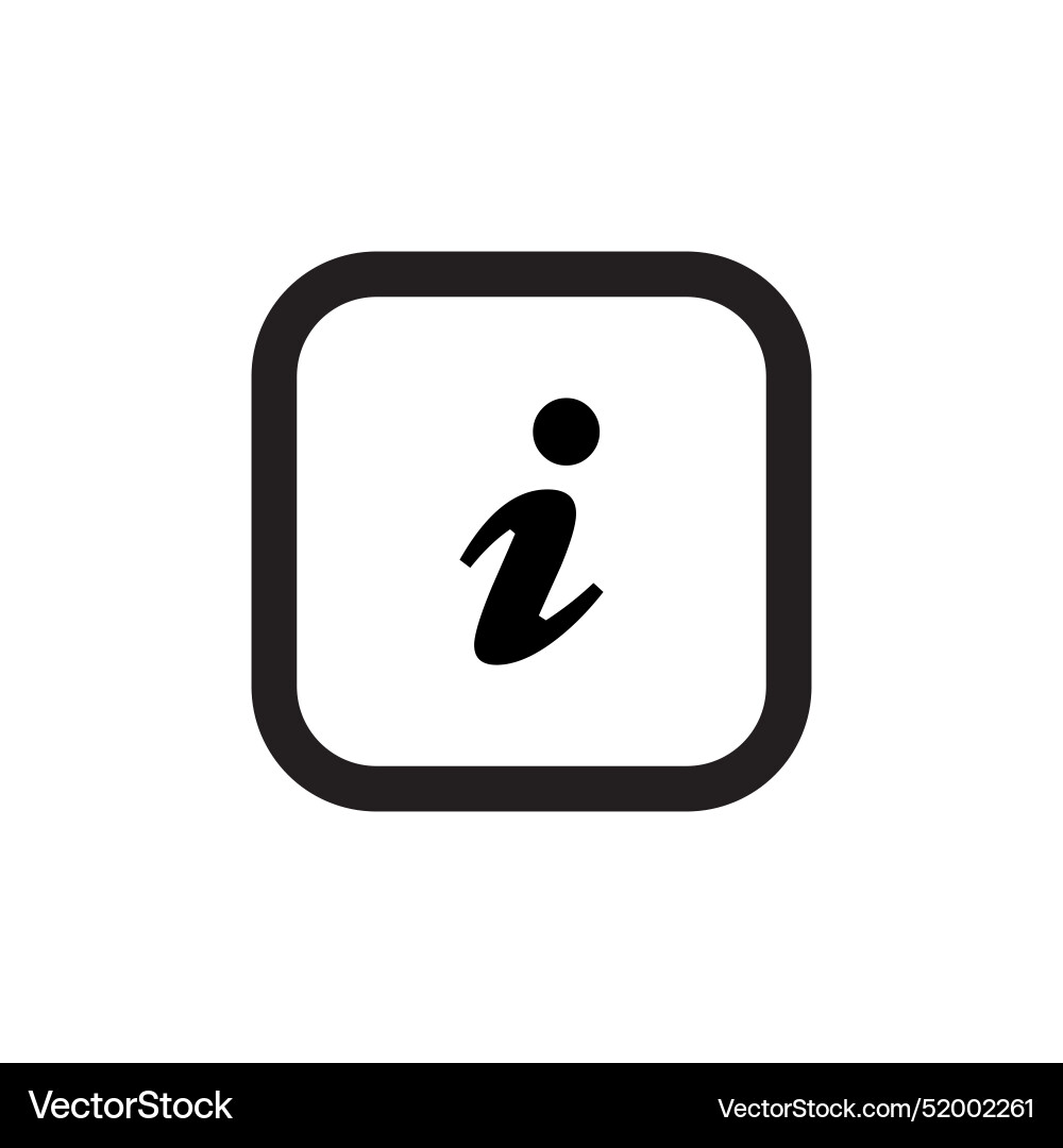 Data info icon for information sharing digital vector image