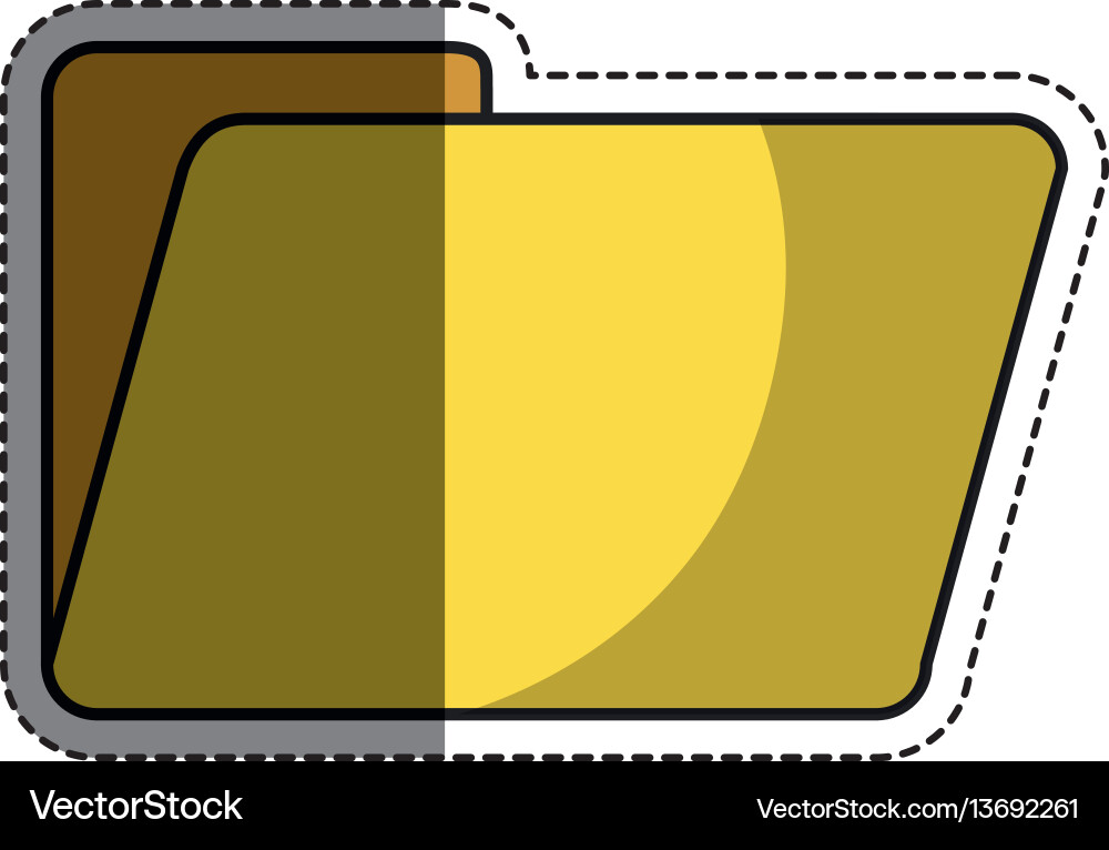 Documents folder icon Vector Image