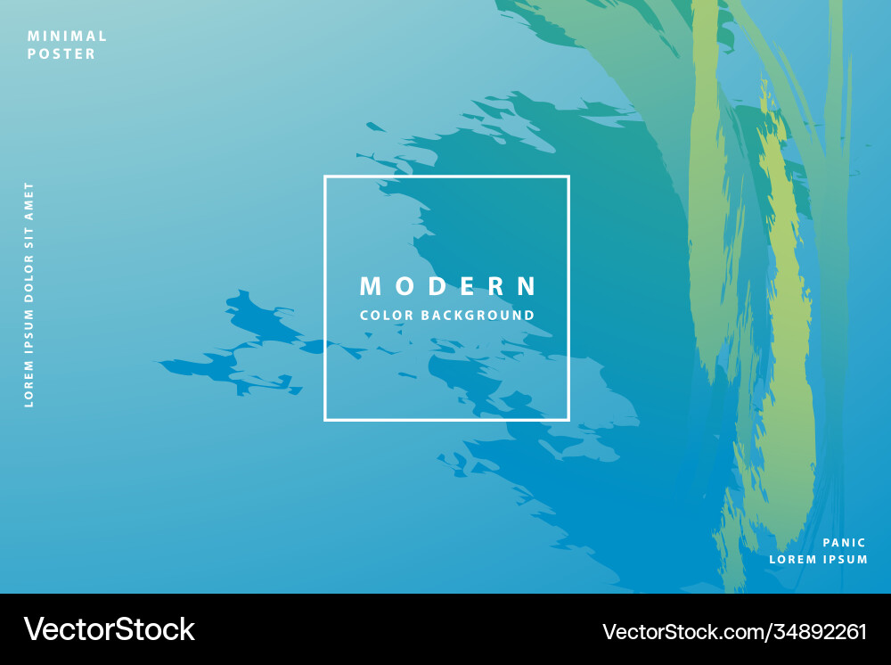Gradient background modern with colorful style vector image