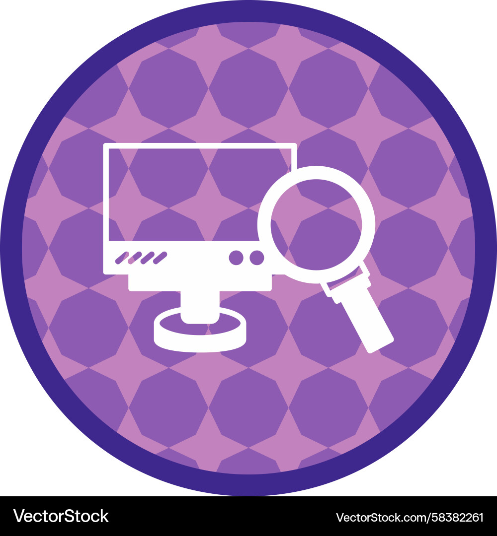 Monitor Icon - Display Screen Vector Image