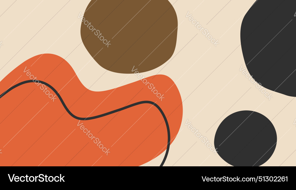 Seamless pattern boho background with shapes Seamless pattern boho background with shapes Vector Image