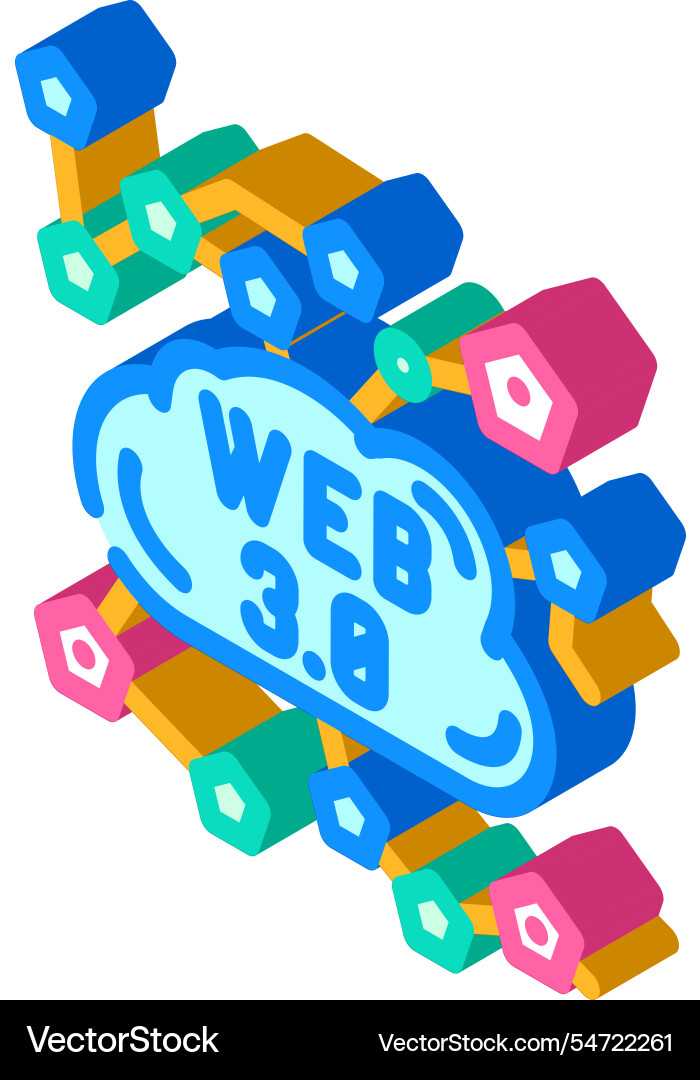Web3 integration decentralized application Web3 integration decentralized application vector image