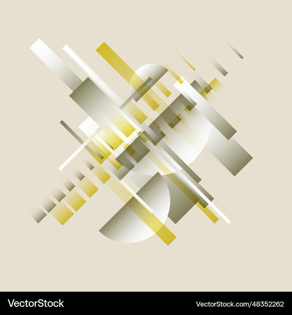 Abstract background with simple elements an image vector image