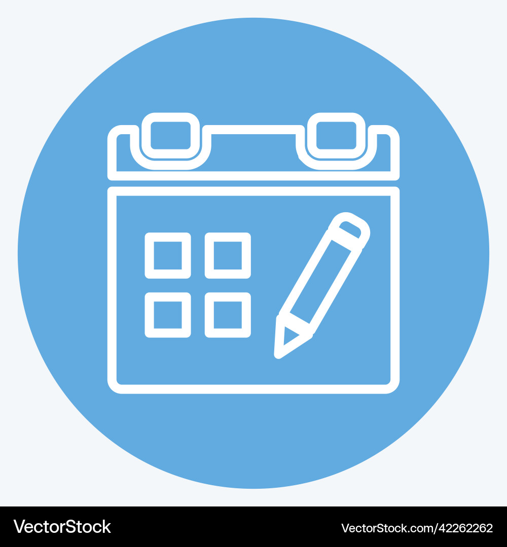 Icon create event suitable for user interface Icon create event suitable for user interface Vector Image