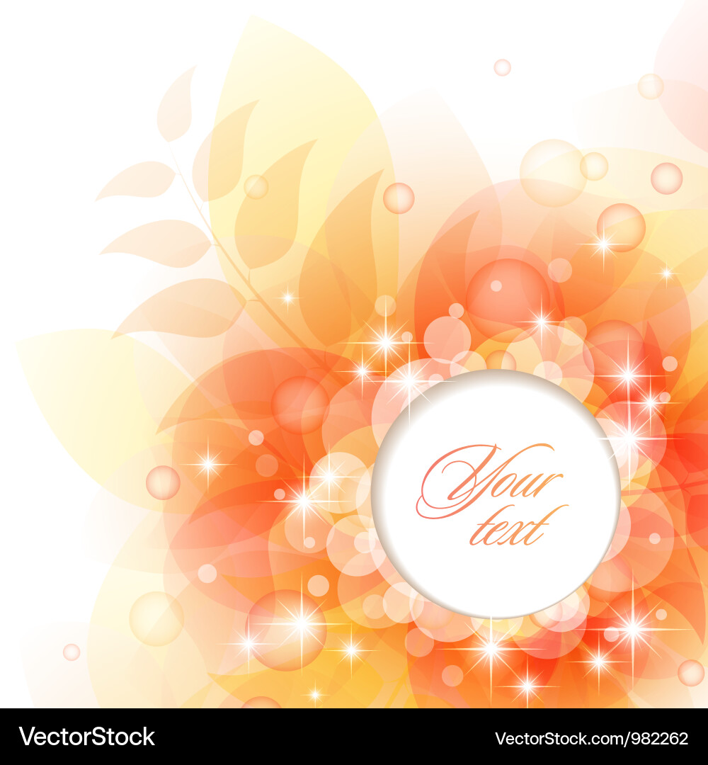 Sparkling Abstract Background vector image