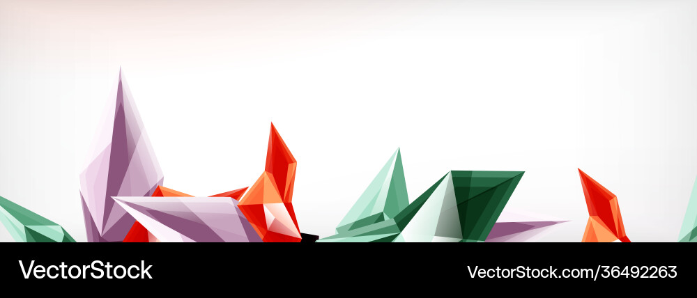 3d triangles and pyramids abstract 3d triangles and pyramids abstract vector image