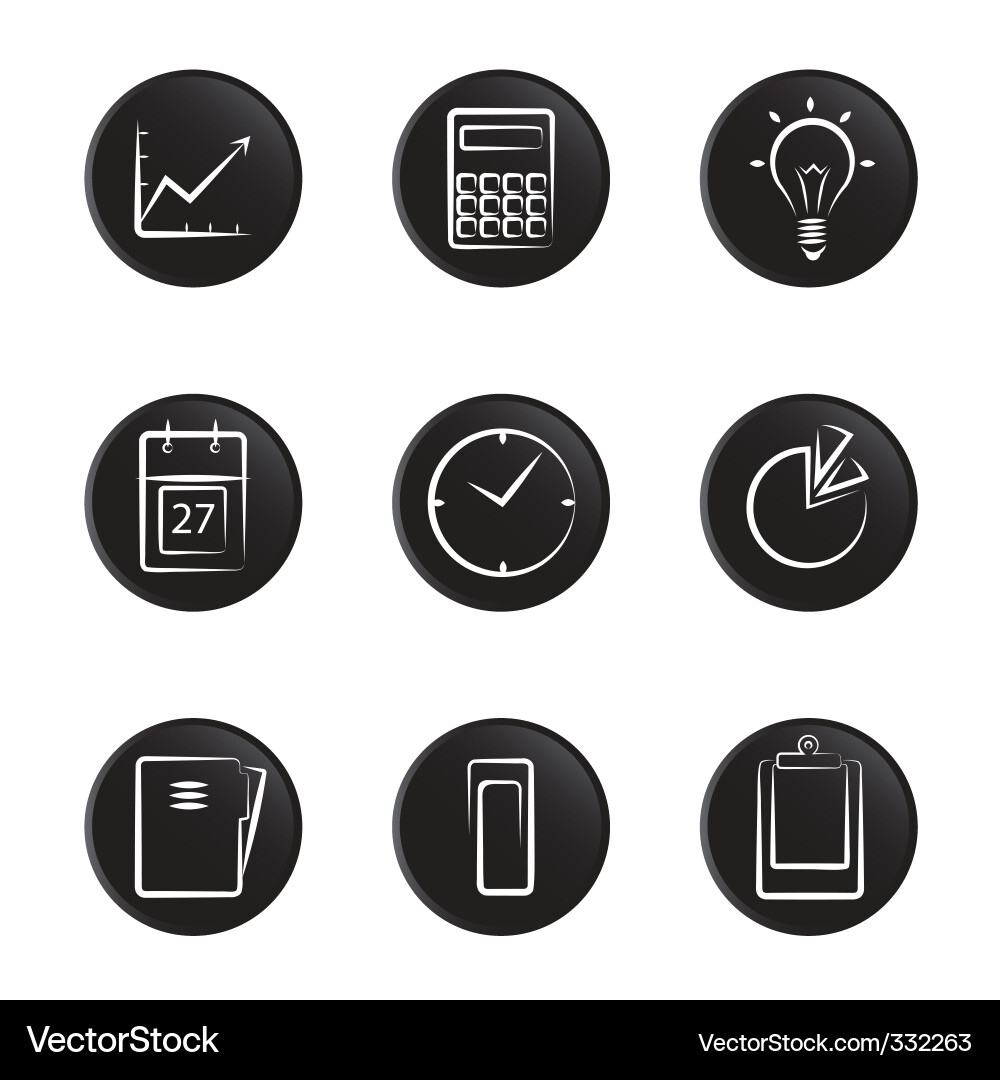 Office object Vector Image