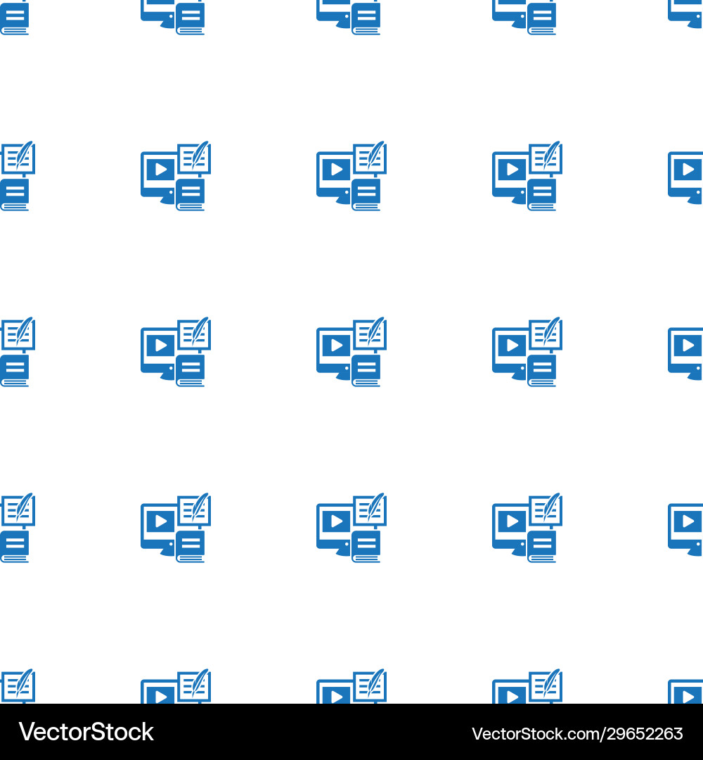 Payment processor icon pattern seamless isolated Vector Image