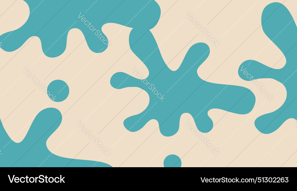 Seamless pattern boho background with shapes vector image