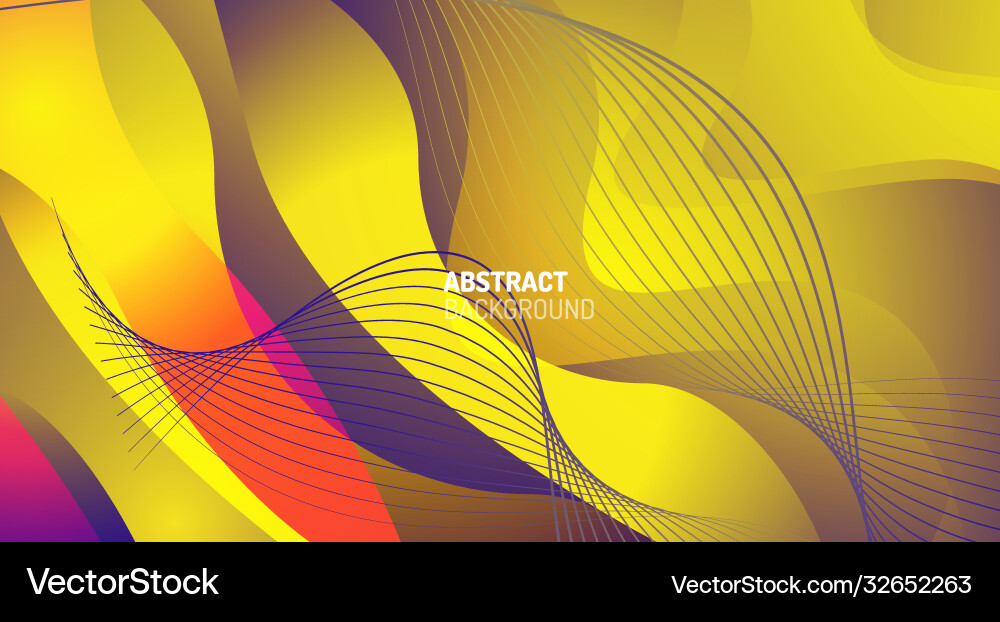 Wave pattern fluid gradients abstract lines Wave pattern fluid gradients abstract lines vector image