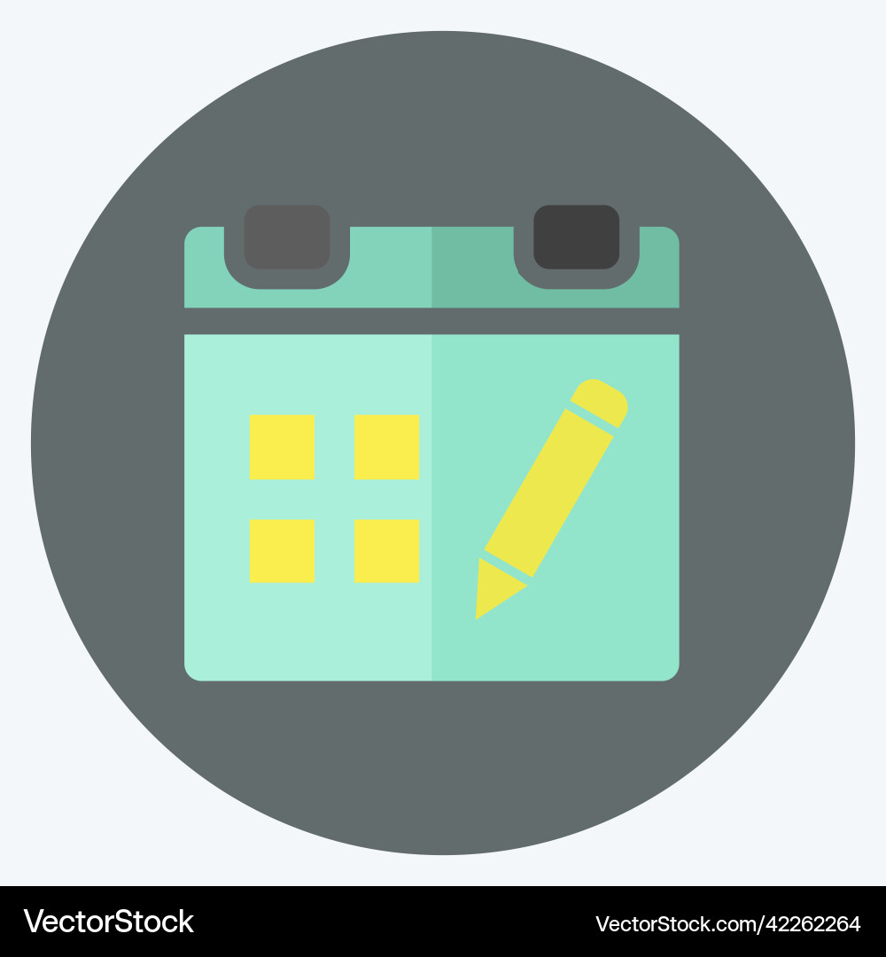 Icon create event suitable for user interface Icon create event suitable for user interface Vector Image