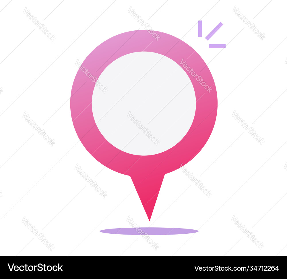 Map marker pin gps pointer for location position Map marker pin gps pointer for location position vector image