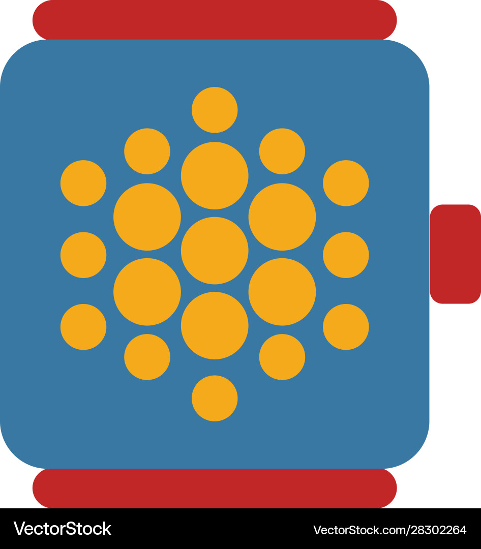Smart watch icon simple element from Smart watch icon simple element from vector image