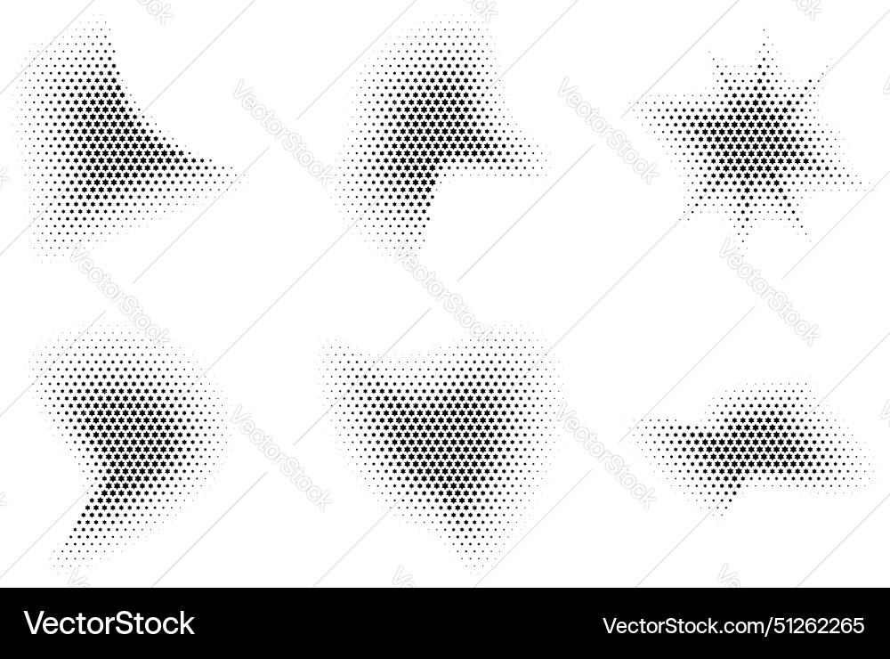 Halftone star pattern reprographic technique Halftone star pattern reprographic technique Vector Image